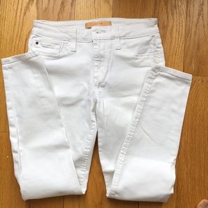 Joe’s Icon jeans - white, ankle